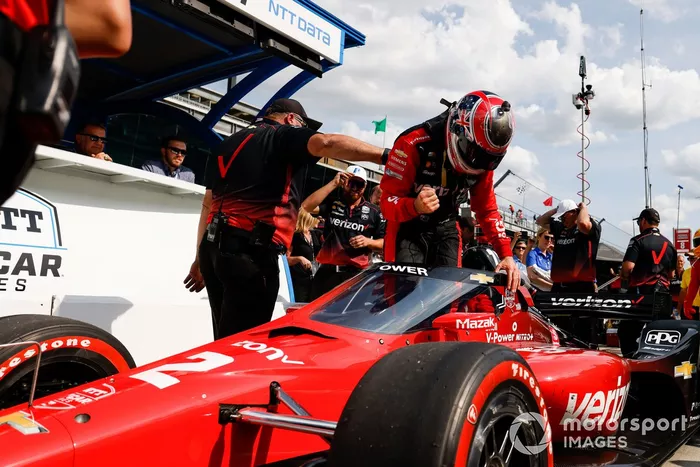 Ganador de la pole Will Power, Equipo Penske Chevrolet