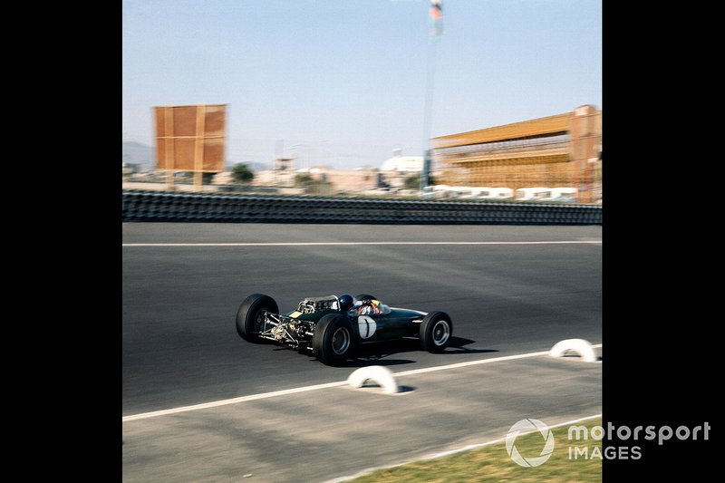 La Peraltada del Autódromo Hermanos Rodríguez, México, Jim Clark, Lotus