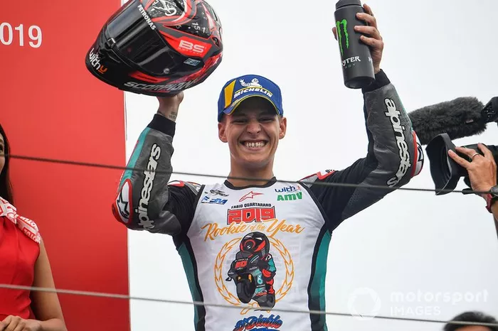 Segundo clasificado Fabio Quartararo, Petronas Yamaha SRT
