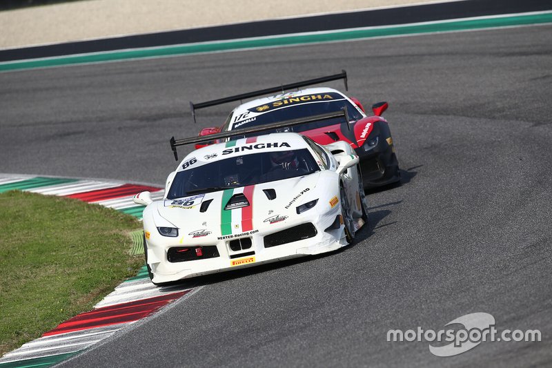 #86 Ferrari 488 Challenge, Gohm Motorsport: Germano Salernitano