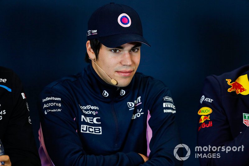 Press conference, Lance Stroll, Racing Point
