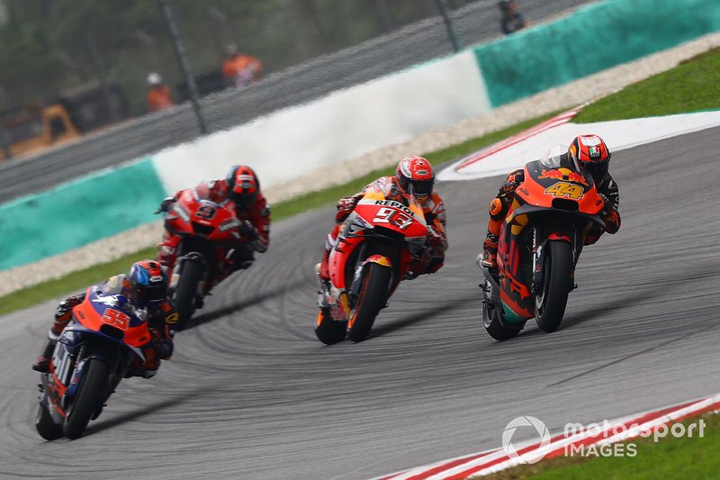 Pol Espargaro, Red Bull KTM Factory Racing, Marc Marquez, Repsol Honda Team, Hafizh Syahrin, Red Bull KTM Tech 3, Danilo Petrucci, Ducati Team