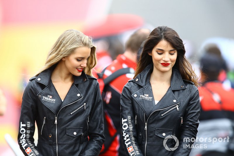 Chicas de la parrilla