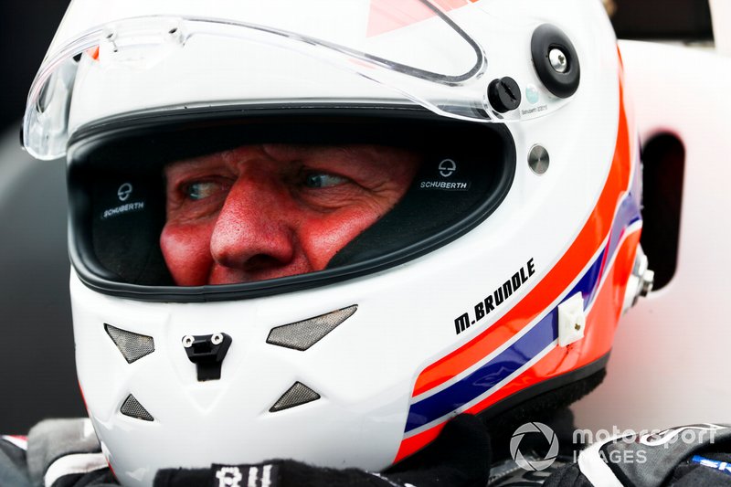 Martin Brundle, Sky TV getting into the McLaren MP4/4