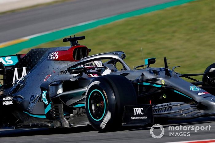 Lewis Hamilton, Mercedes F1 W11 EQ Power+ 