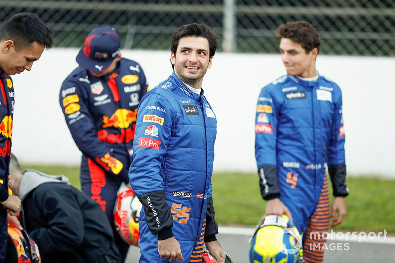 Carlos Sainz, McLaren y Lando Norris, McLaren