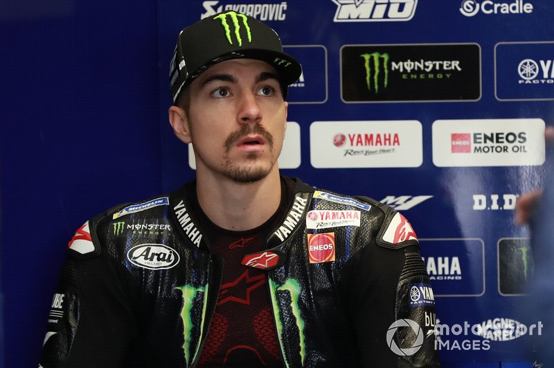 Maverick Vinales: Valentino Rossi. "¿En mojado? Es difícil, porque ahora no está en el TOP, pero creo que en el pasado Valentino era muy bueno".
