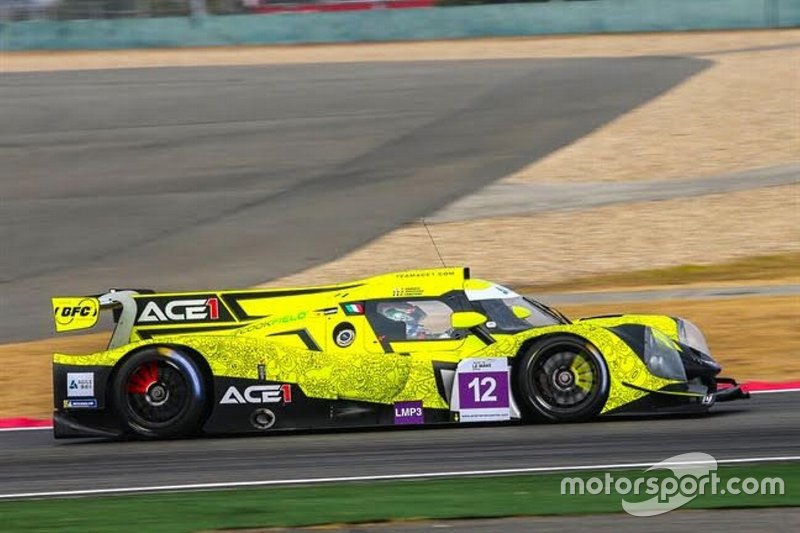 #12 Ligier JS P3 Nissan, ACE1 Villorba Corse: Yuki Harata, Alessandro Bressan, Gabriele Lancieri