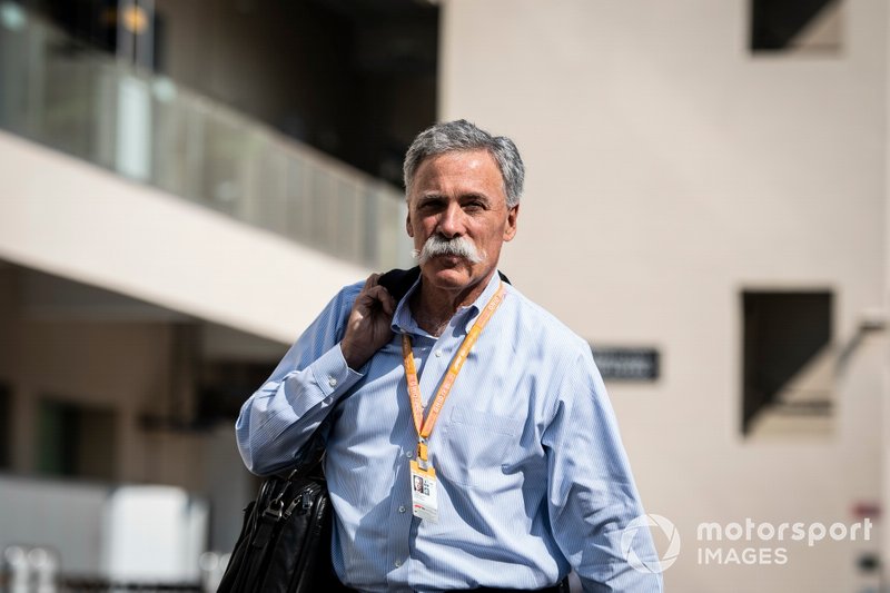 Chase Carey, presidente de la Fórmula 1