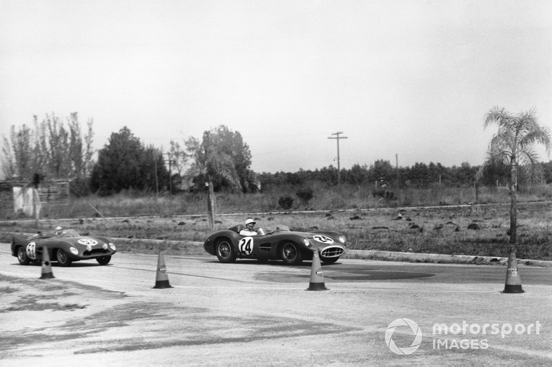 Stirling Moss, Tony Brooks, Aston Martin DBR1