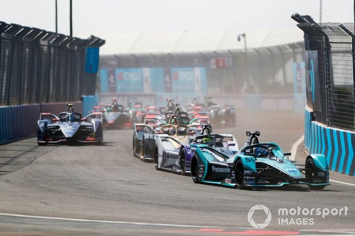 James Calado, Jaguar Racing, Jaguar I-Type 4, Alexander Sims, BMW I Andretti Motorsports, BMW iFE.20, Jean-Eric Vergne, DS Techeetah, DS E-Tense FE20 