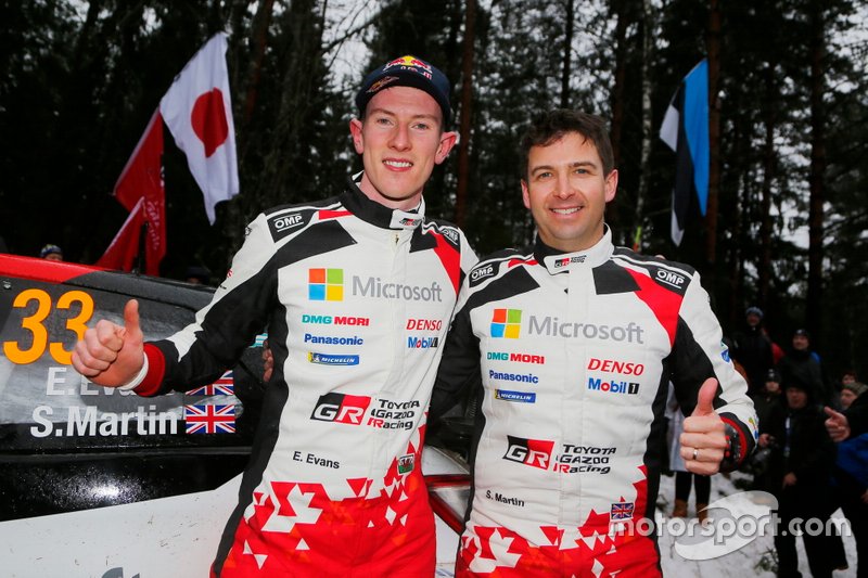 Elfyn Evans, Scott Martin, Toyota Gazoo Racing WRT Toyota Yaris WRC