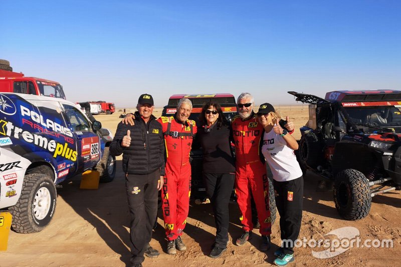 #406 Xtremeplus Polaris Factory Team: Jose Luis Pena Campo, Rafael Tornabell Cordoba