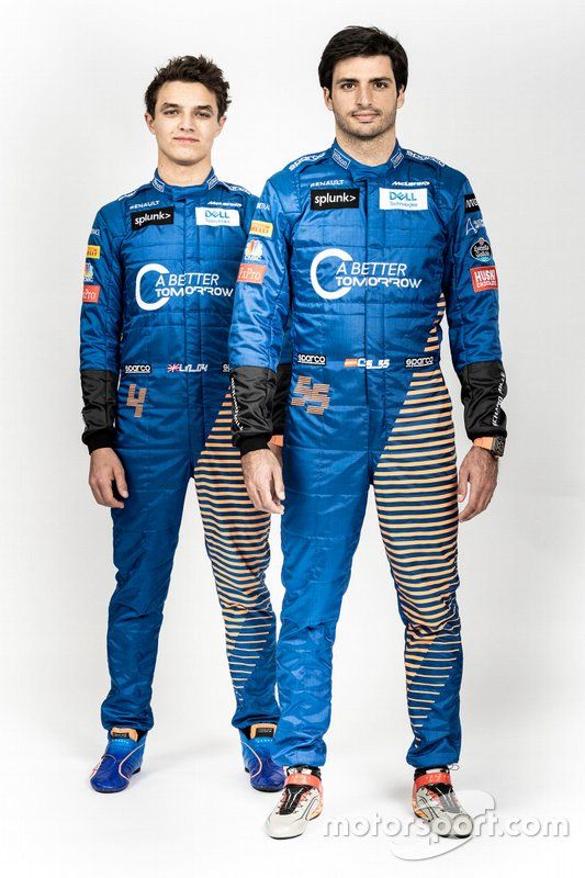 Carlos Sainz Jr., McLaren, Lando Norris, McLaren
