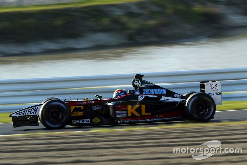 Mark Webber, Minardi PS02