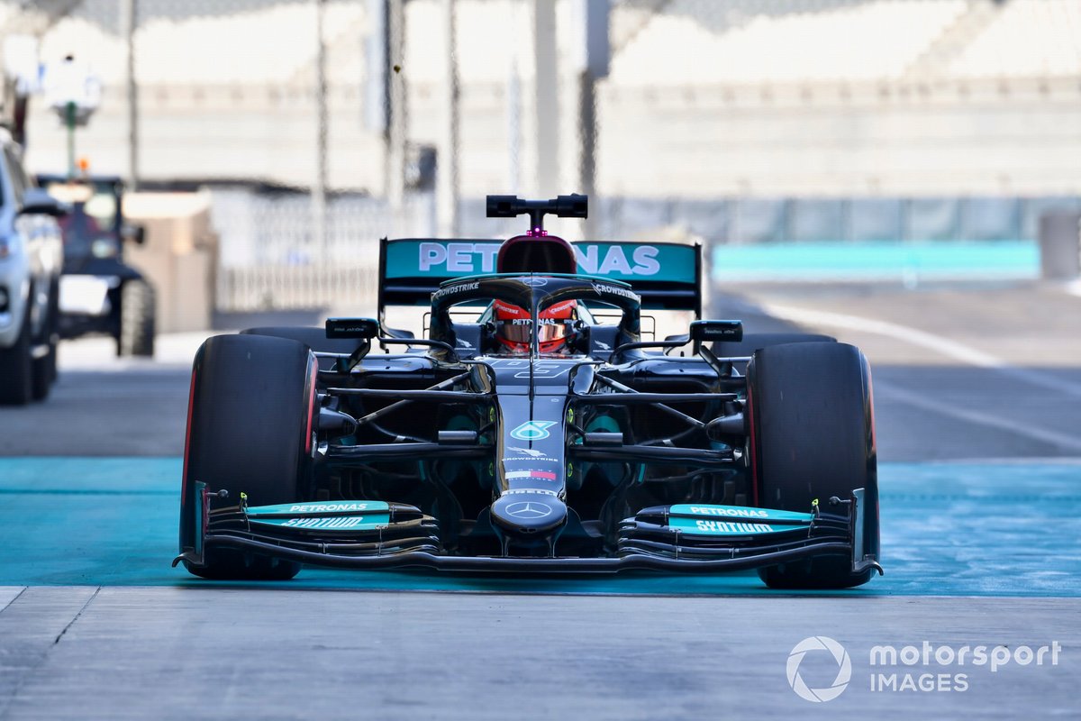 George Russell, Mercedes W10