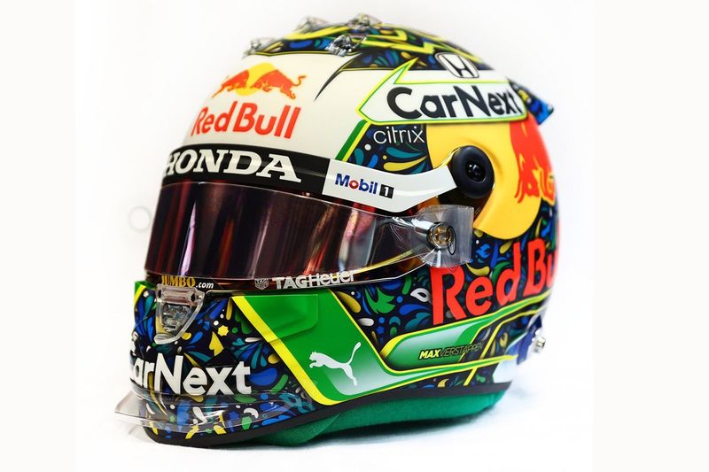 Des casques spéciaux pour Verstappen et Hamilton à Interlagos