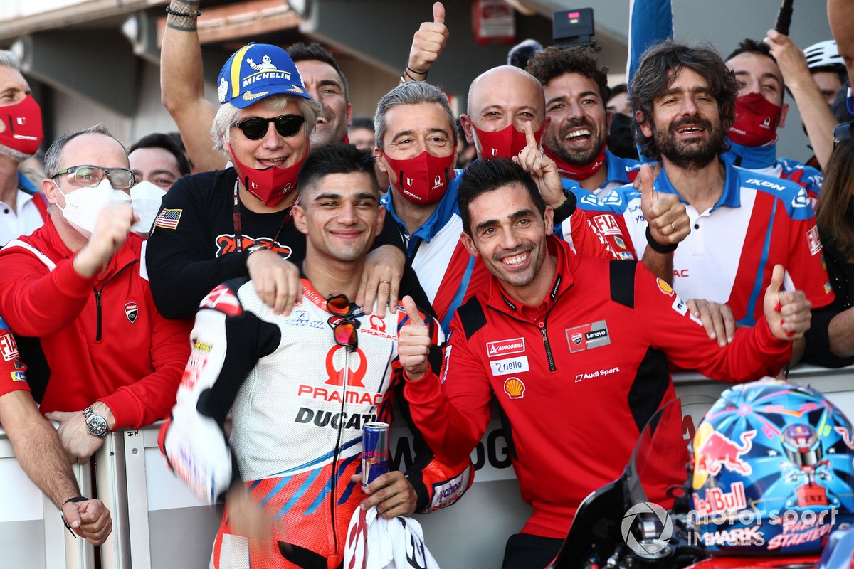 Ganador de la pole Jorge Martín, Pramac Racing