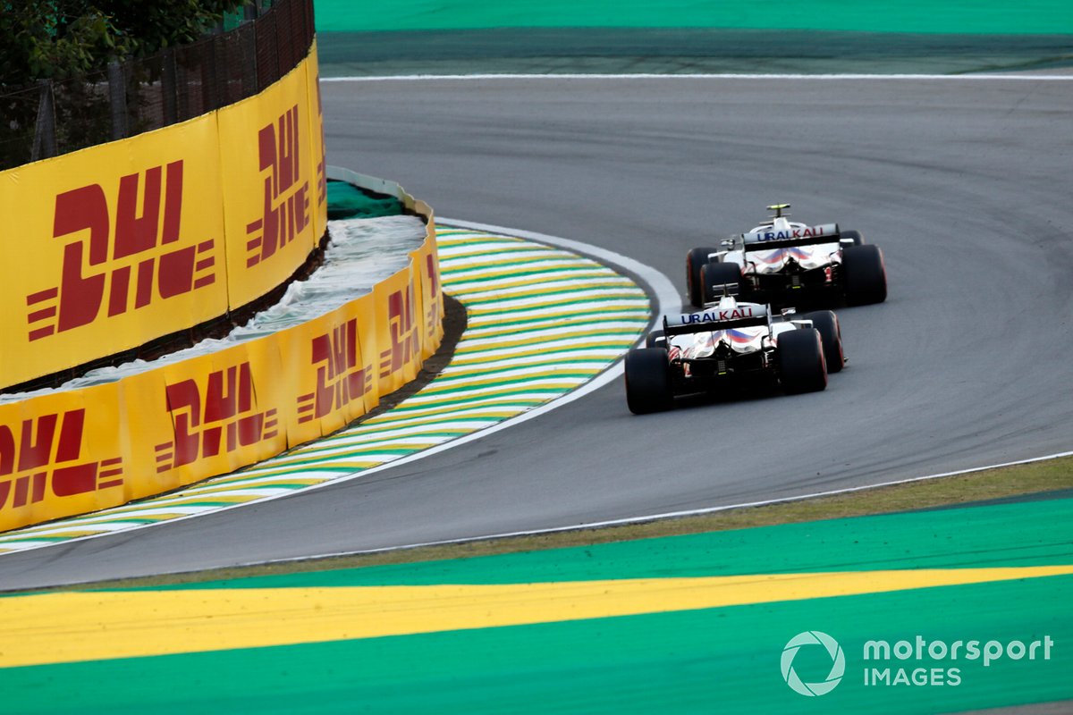 Mick Schumacher, Haas VF-21, Nikita Mazepin, Haas VF-21