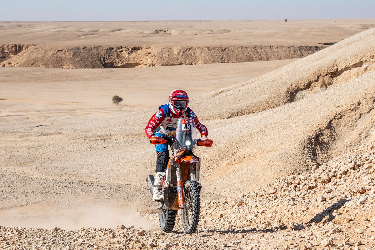 #43 BAS Dakar KTM Racing Team: Mason Klein