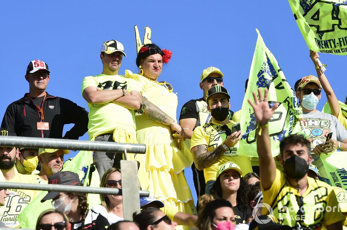 I tifosi di Valentino Rossi
