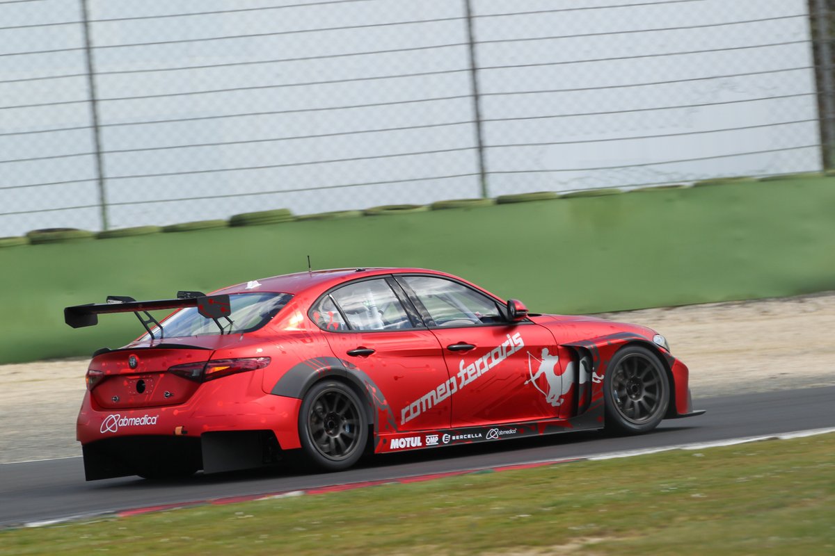 Mario Ferraris, Stefano Coletti, Romeo Ferraris, Alfa Romeo Giulia ETCR