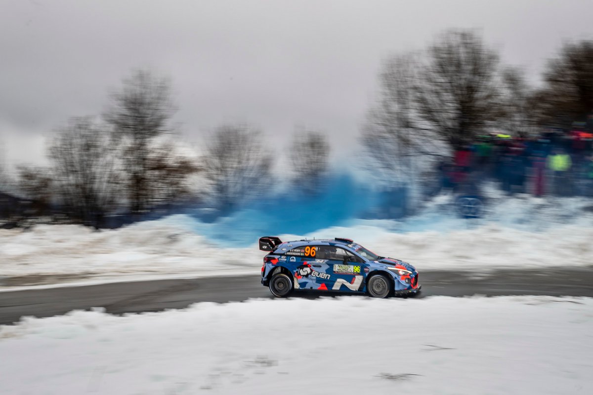 Ole Christian Veiby, Jonas Andersson, Hyundai Motorsport Hyundai i20 Coupe WRC