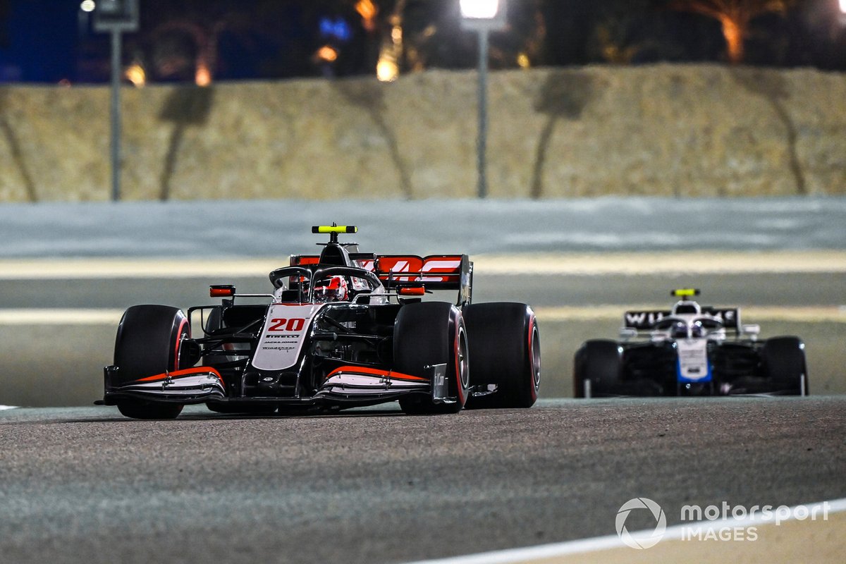 Kevin Magnussen, Haas VF-20, Nicholas Latifi, Williams FW43