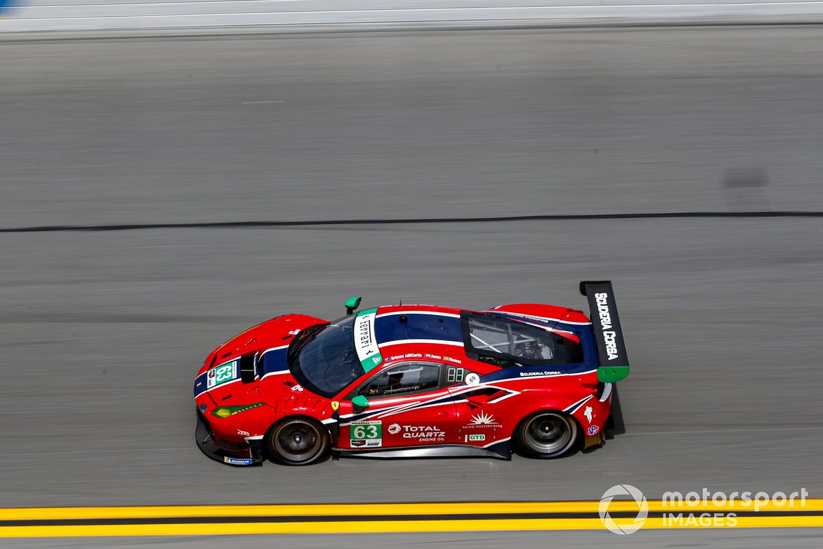 #63 Scuderia Corsa Ferrari 488 GT3, GTD: Ryan Briscoe, Marcos Gomes, Ed Jones, Bret Curtis