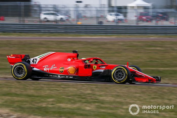 Mick Schumacher, Ferrari SF71H