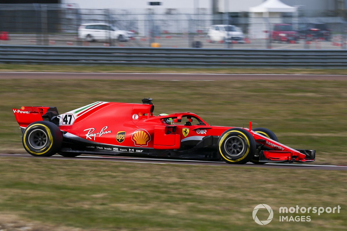 Mick Schumacher, Ferrari SF71H