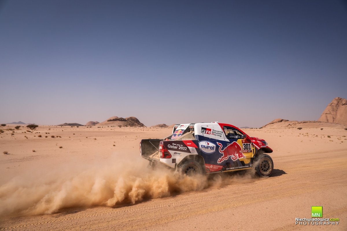 #301 Toyota Gazoo Racing: Nasser Al-Attiyah, Matthieu Baumel