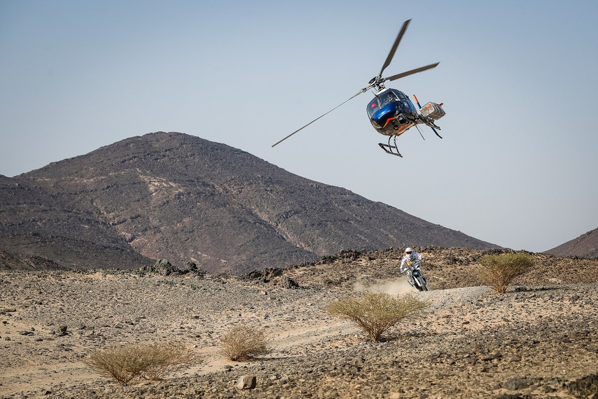 #12 Xavier HT Rally Raid Husqvarna Racing: Xavier De Soultrait