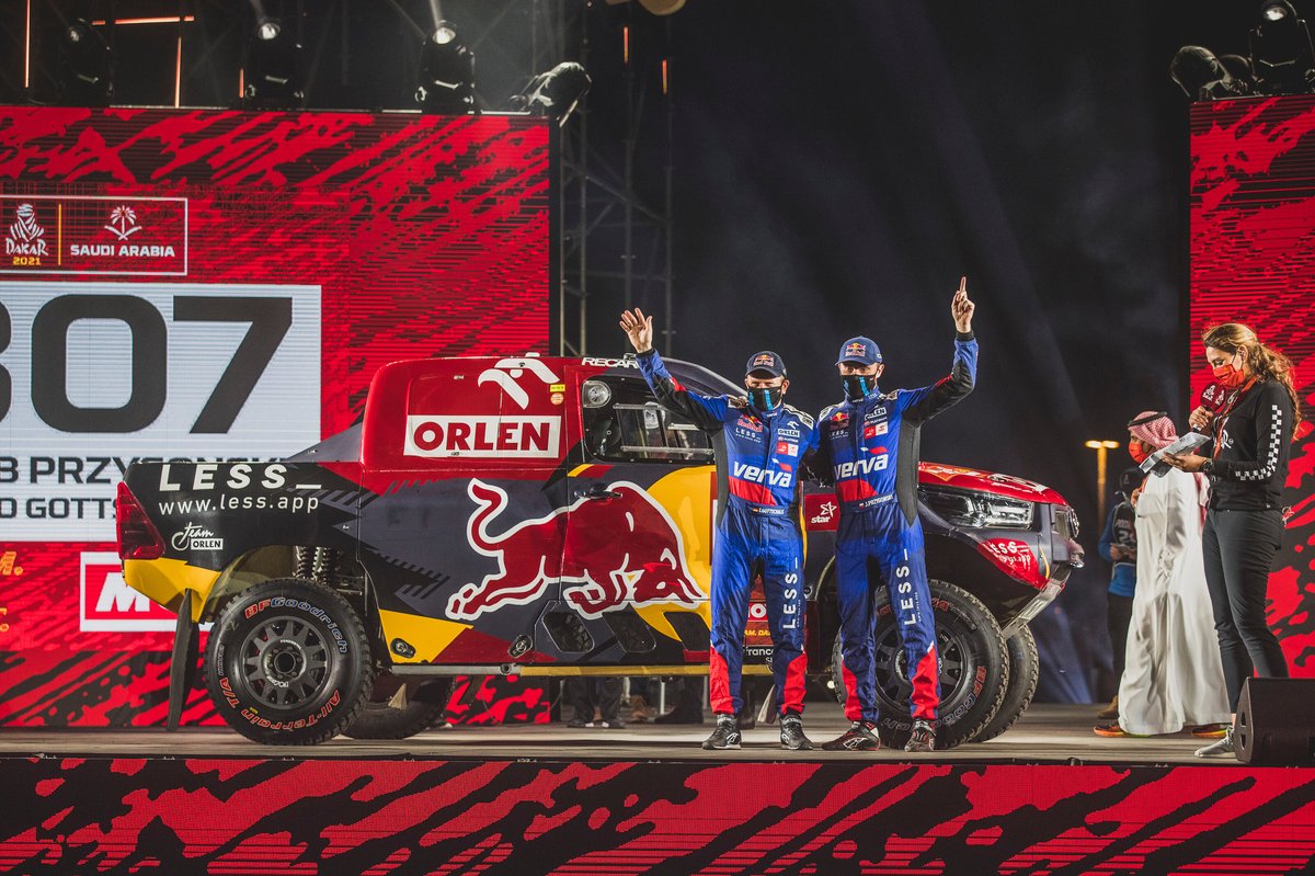 #307 Overdrive Toyota: Jakub Przygonski, Timo Gottschalk