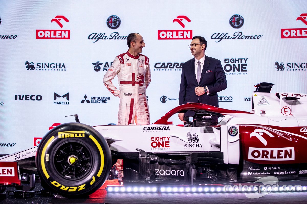 Robert Kubica, Alfa Romeo Racing, Daniel Obajtek, PKN Orlen/CEO