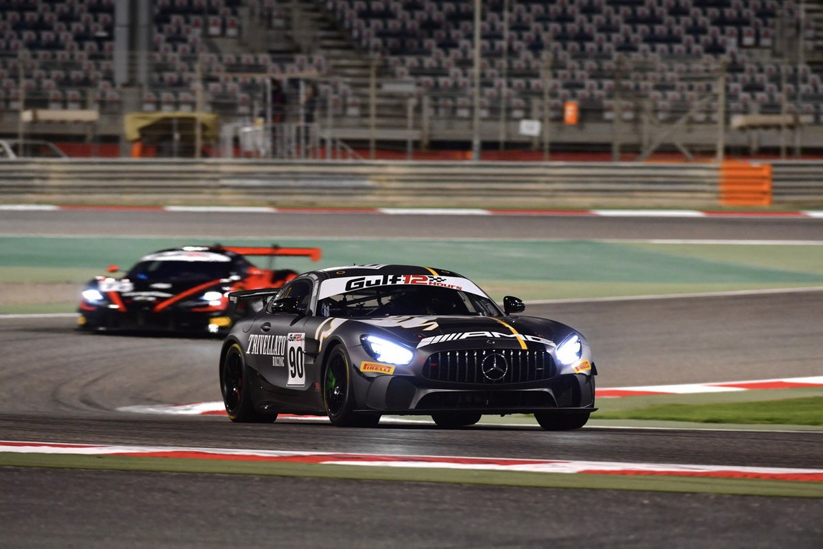 #90 Scuderia Villorba Corse, Mercedes-AMG GT4: Jean-Luc D’Auria, Benedetto Strignano, Piero Randazzo, Michele Camarlinghi 