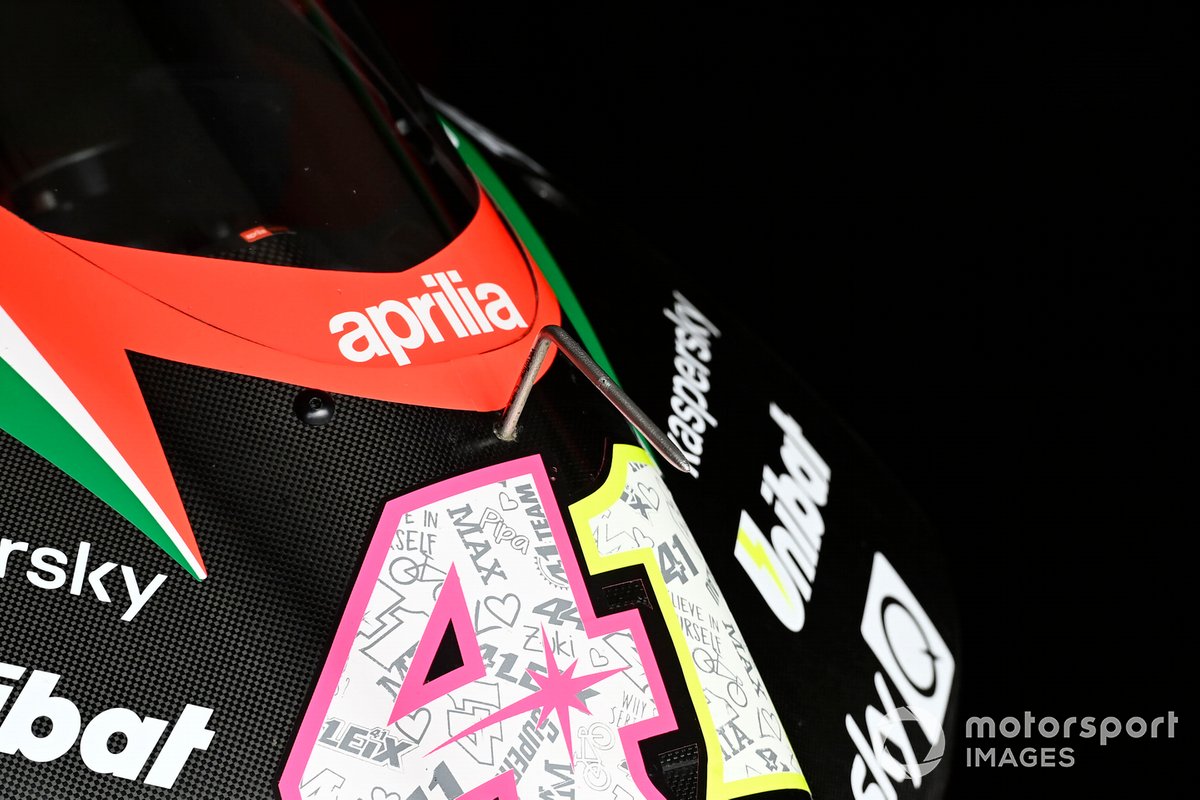 La moto de Aprilia