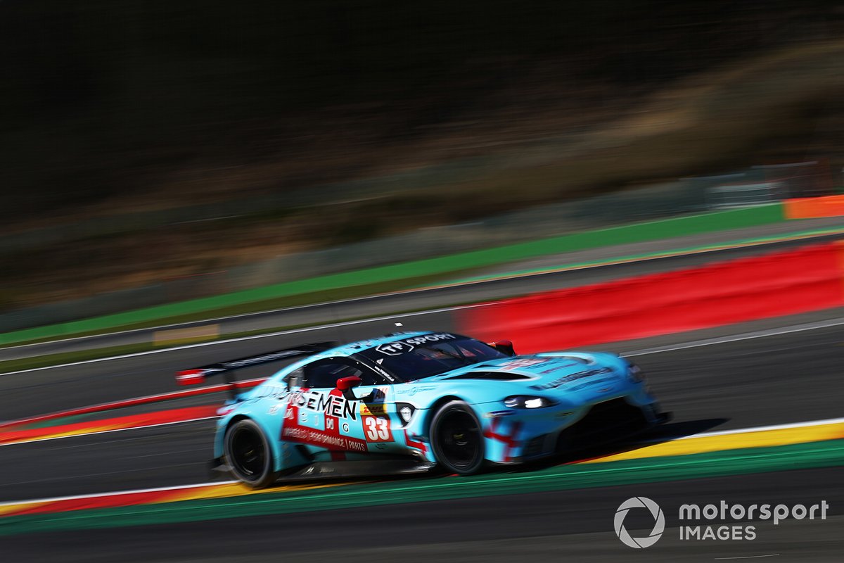 #33 TF Sport Aston Martin Vantage AMR: Ben Keating, Dylan Pereira, Felipe Fraga