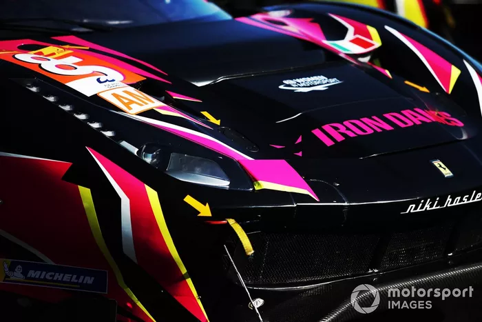 #85 Iron Lynx Ferrari 488 GTE EVO: Rahel Frey, Katherine Legge, Manuela Gostner 