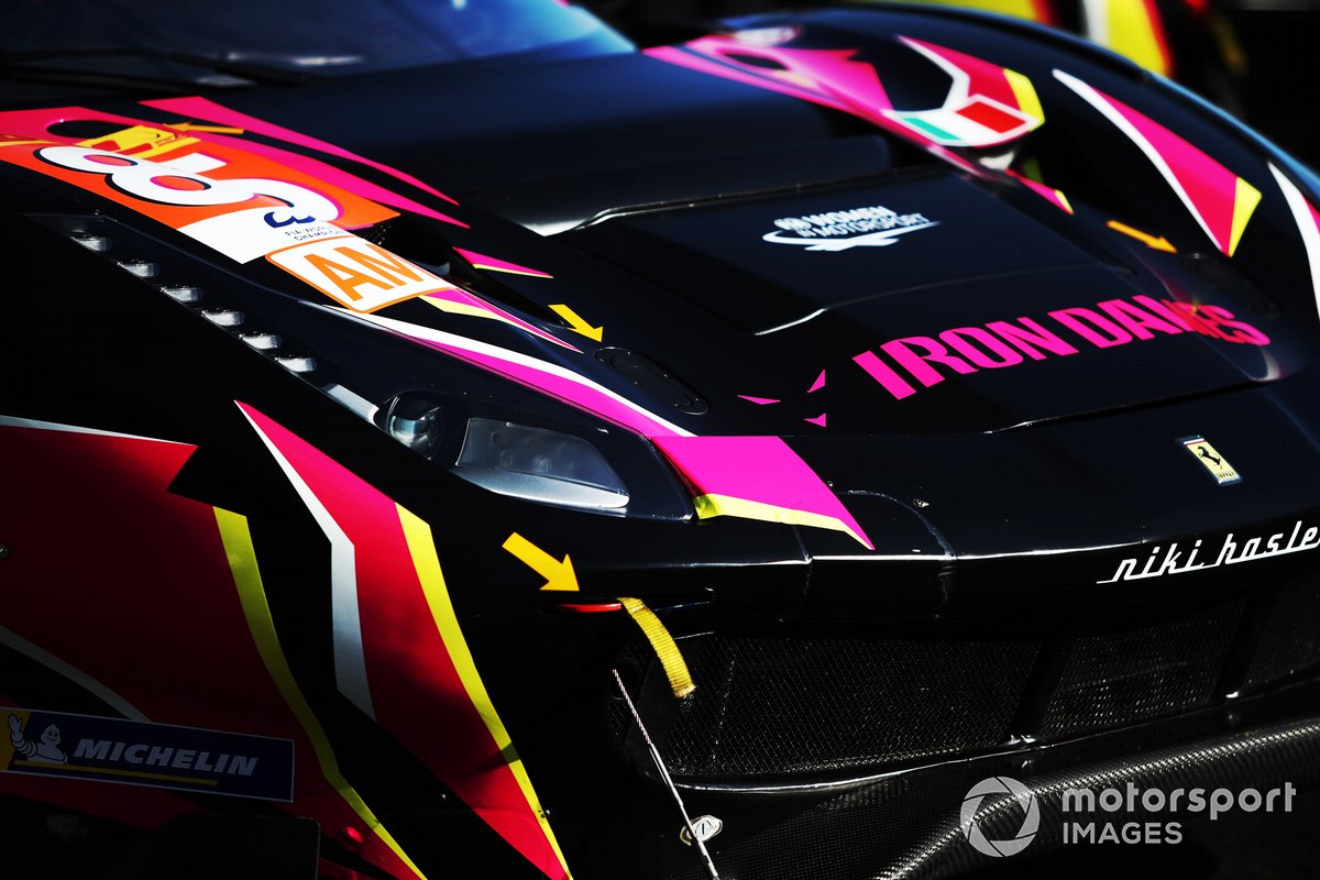 #85 Iron Lynx Ferrari 488 GTE EVO: Rahel Frey, Katherine Legge, Manuela Gostner