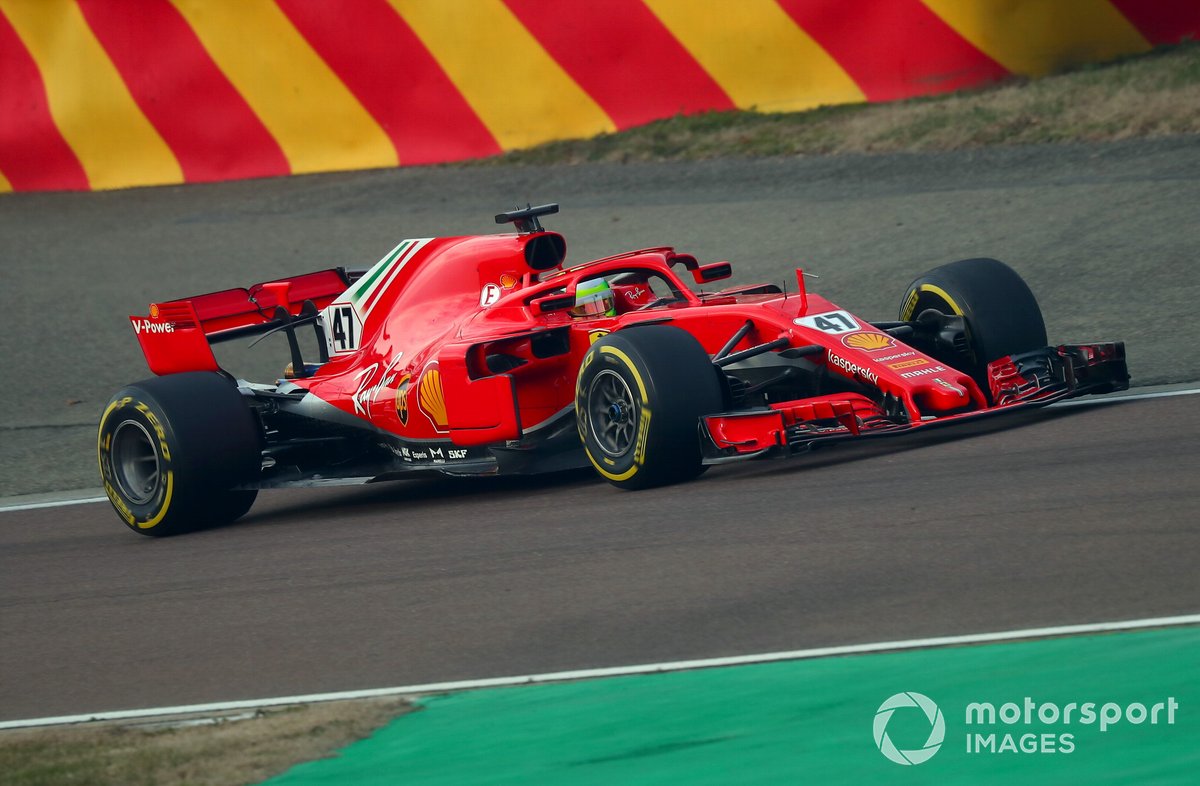 Mick Schumacher, Ferrari SF71H