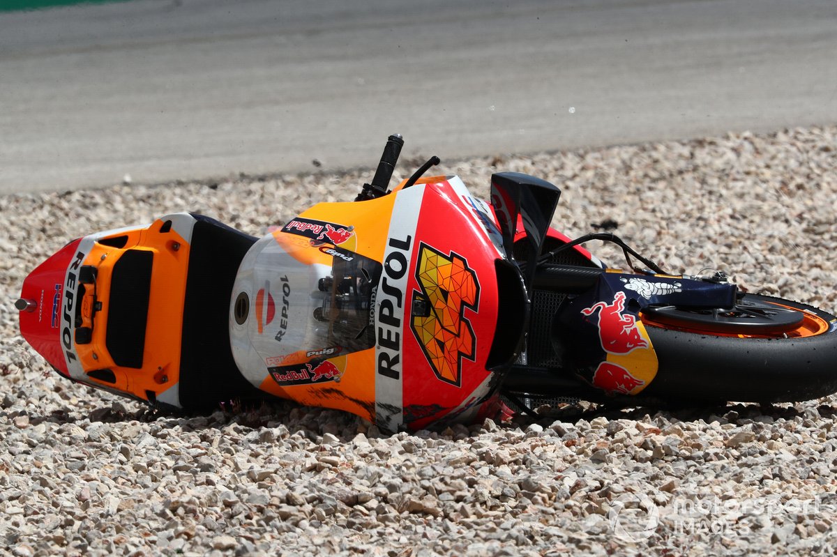 Pol Espargaró, Repsol Honda Team después de la caída
