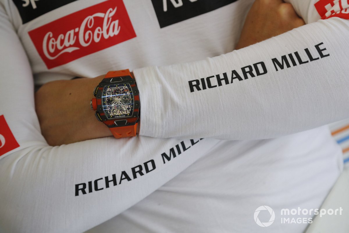 El reloj de Lando Norris, McLaren