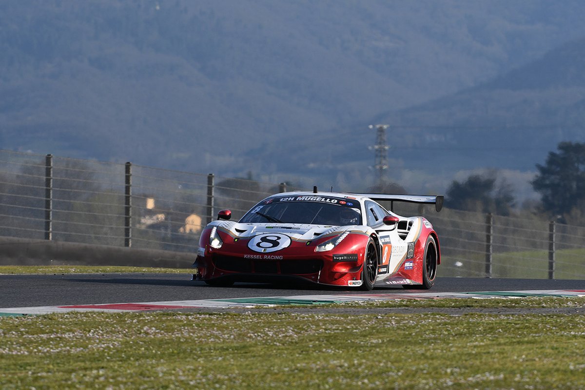 #8 Kessel Racing: Leonardo Maria Del Vecchio, Alessandro Cutrera, Marco Talarico, Marco Frezza, Ferrari 488 GT3 Evo