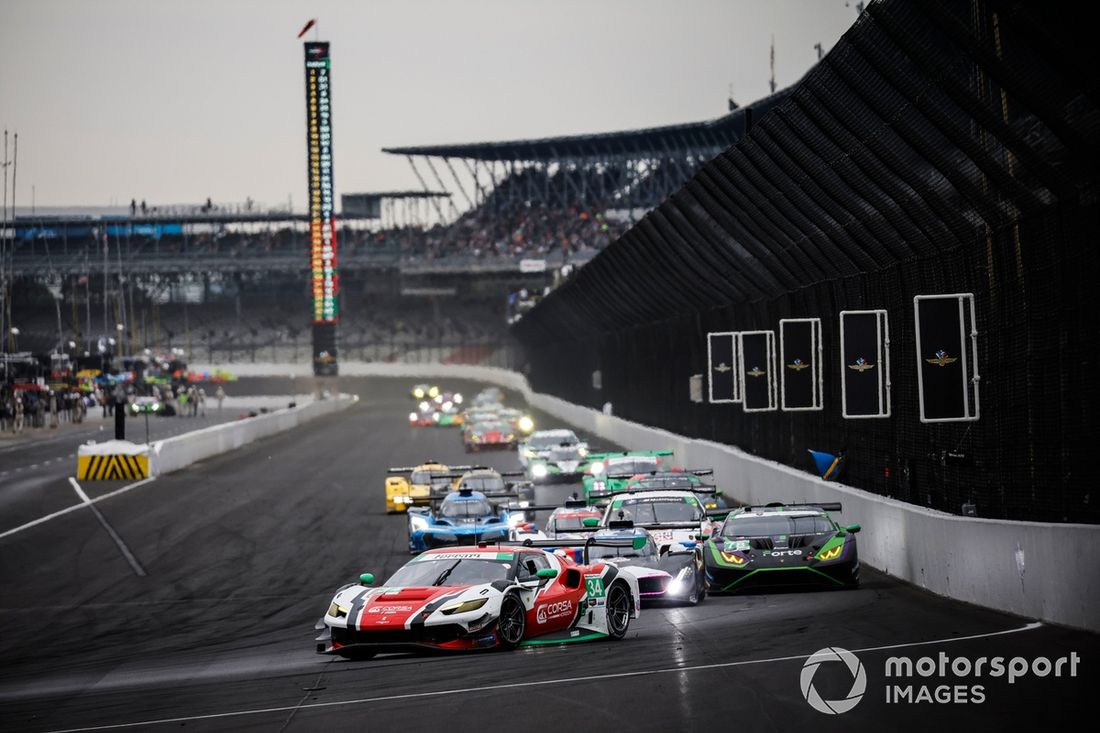 #34 Conquest Racing Ferrari 296 GT3: Manny Franco, Albert Costa Balboa, Cedric Sbirrazzuoli