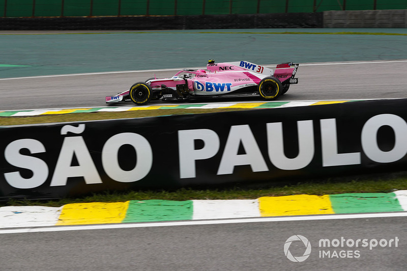 10. Esteban Ocon, Racing Point Force India VJM11