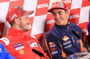 Andrea Dovizioso, Ducati Team, Marc Marquez, Repsol Honda Team