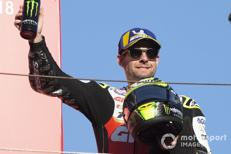 Podio: segundo clasificado Cal Crutchlow, Team LCR Honda