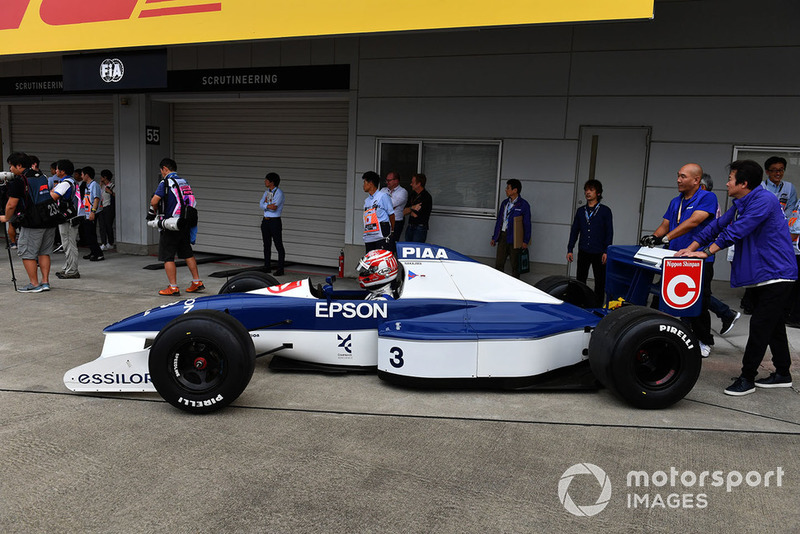 Казуки Накаджима, Tyrrell 017, Legends F1 30th Anniversary Lap Demonstration