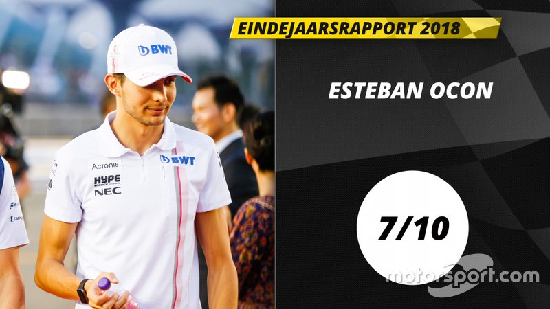 Eindrapport 2018: Esteban Ocon